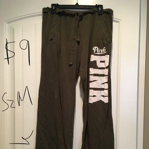 Pink sweatpants, great condition, some pilling